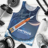 Artemis 2026 Moon Mission Men Tank Top Back To The Moon And Beyond