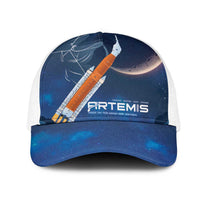 Artemis 2026 Moon Mission Mesh Trucker Cap Back To The Moon And Beyond