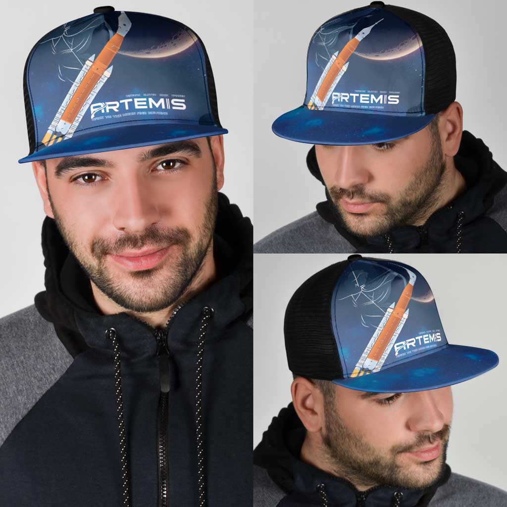 Artemis 2026 Moon Mission Mesh Trucker Cap Back To The Moon And Beyond