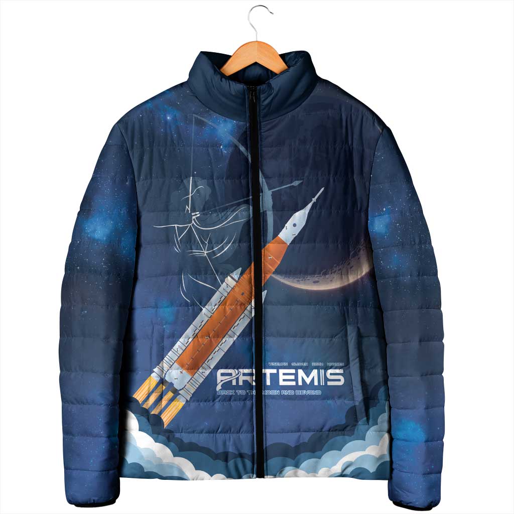 Artemis 2026 Moon Mission Padded Jacket Back To The Moon And Beyond