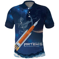 Artemis 2026 Moon Mission Polo Shirt Back To The Moon And Beyond