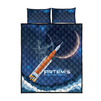 Artemis 2026 Moon Mission Quilt Bed Set Back To The Moon And Beyond