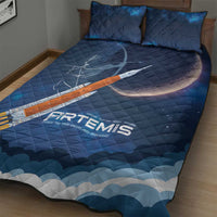 Artemis 2026 Moon Mission Quilt Bed Set Back To The Moon And Beyond