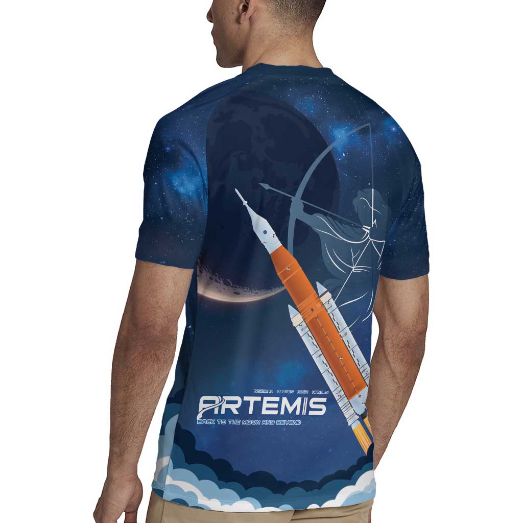 Artemis 2026 Moon Mission Rugby Jersey Back To The Moon And Beyond