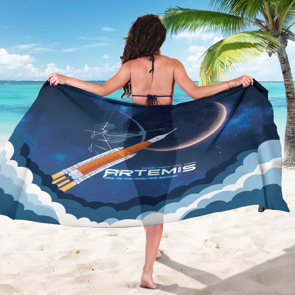 Artemis 2026 Moon Mission Sarong Back To The Moon And Beyond