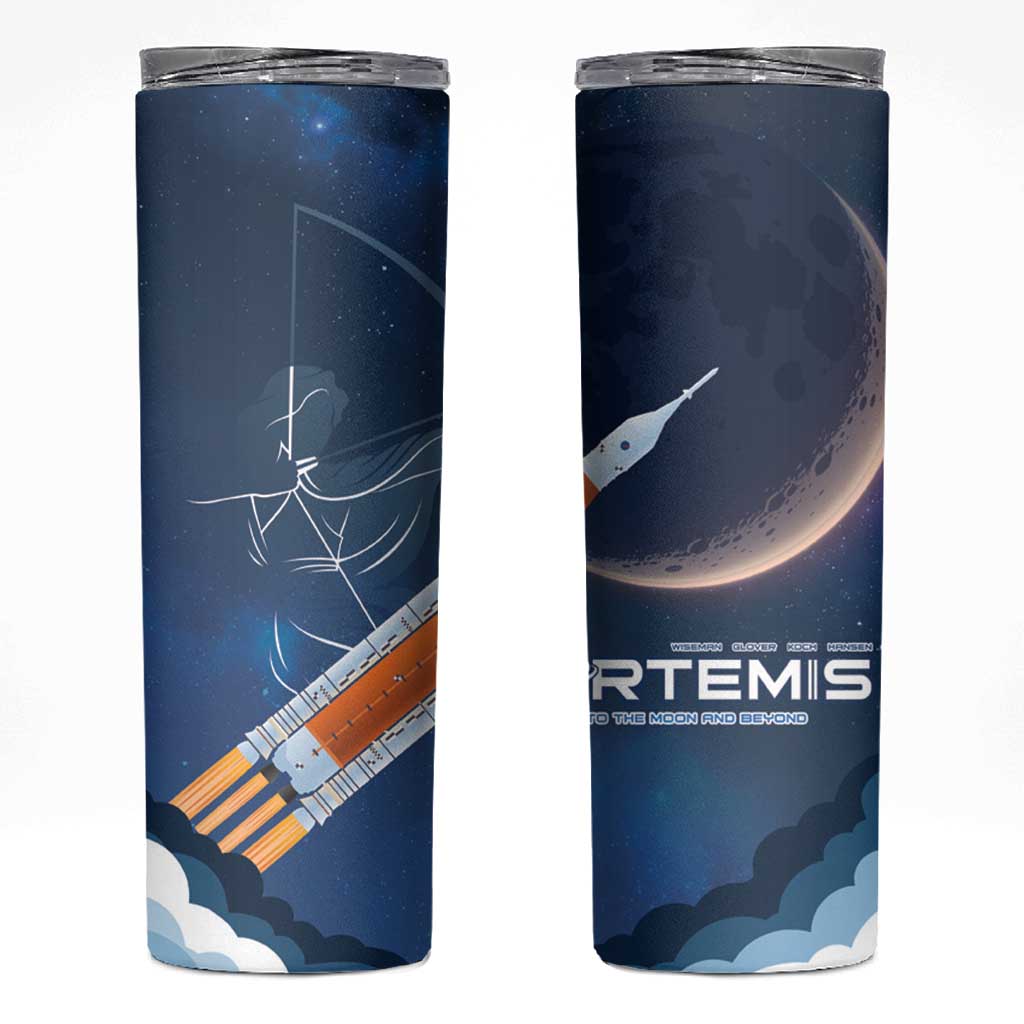 Artemis 2026 Moon Mission Skinny Tumbler Back To The Moon And Beyond
