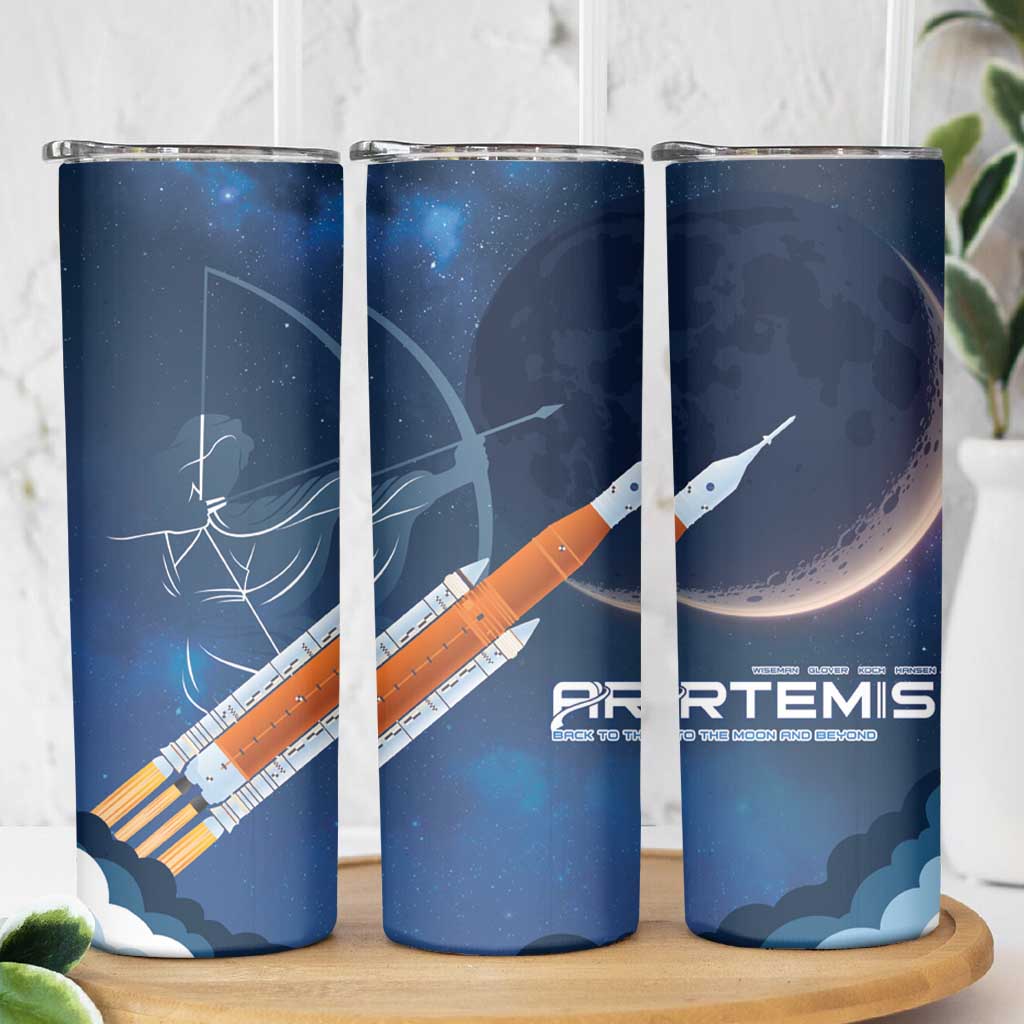 Artemis 2026 Moon Mission Skinny Tumbler Back To The Moon And Beyond