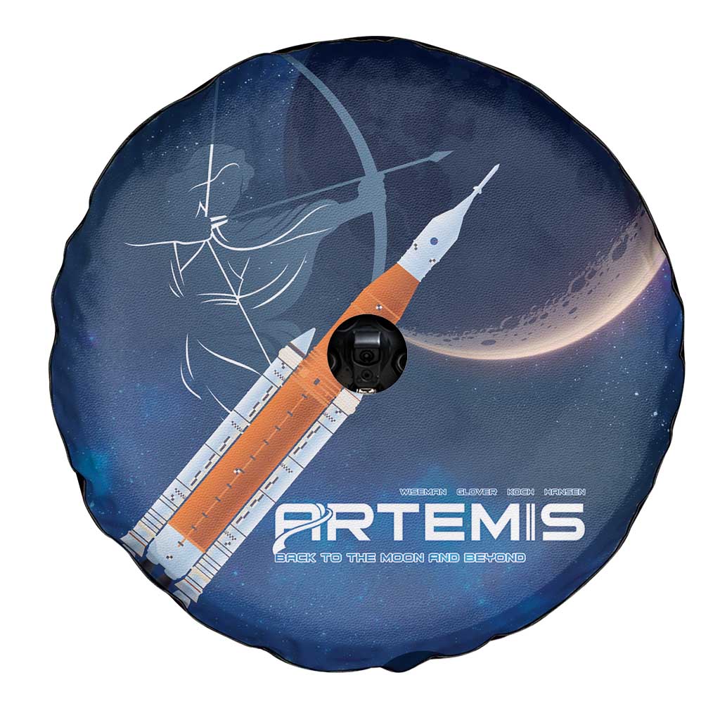 Artemis 2026 Moon Mission Spare Tire Cover Back To The Moon And Beyond