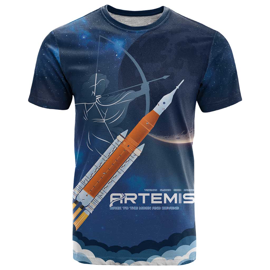 Artemis 2026 Moon Mission T Shirt Back To The Moon And Beyond
