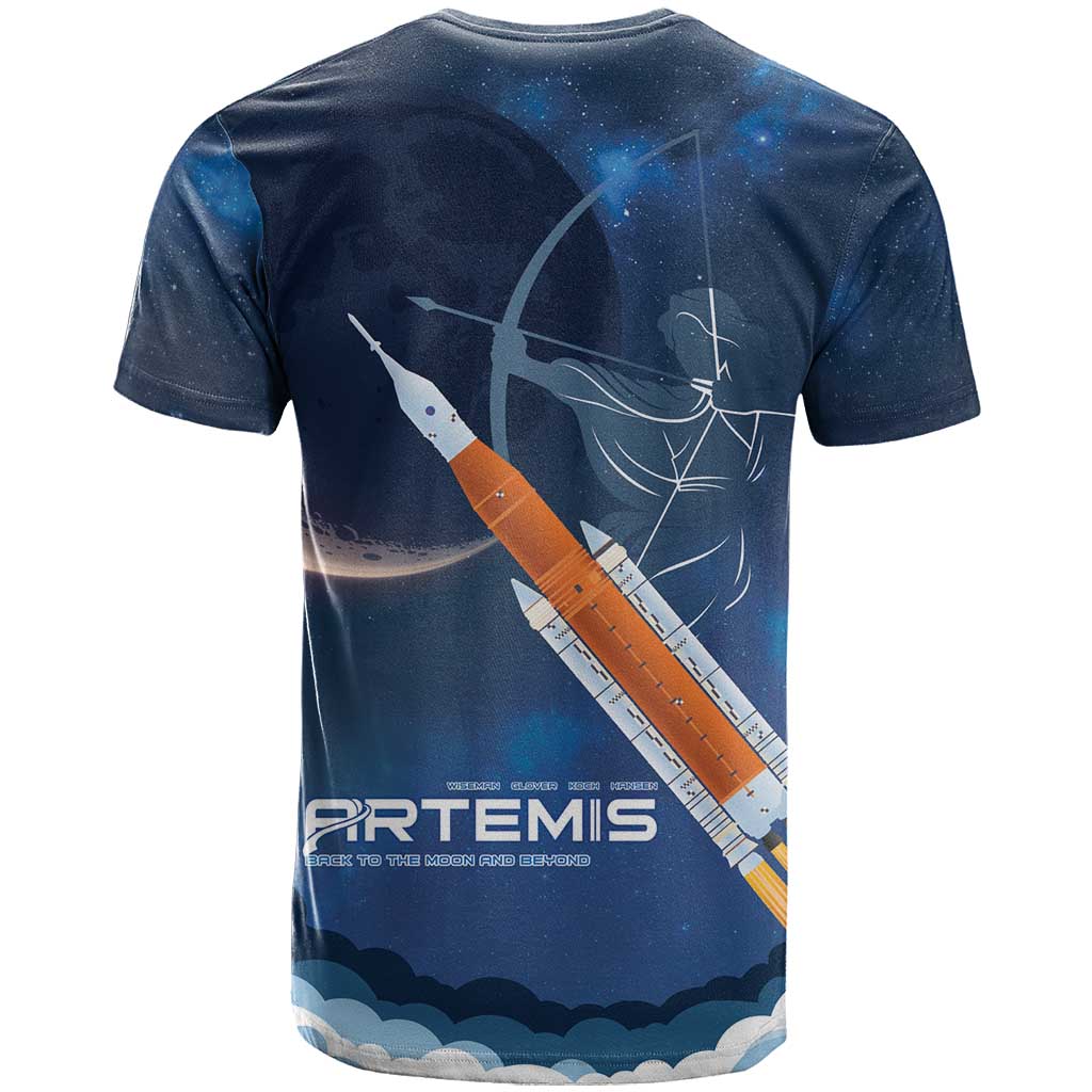 Artemis 2026 Moon Mission T Shirt Back To The Moon And Beyond