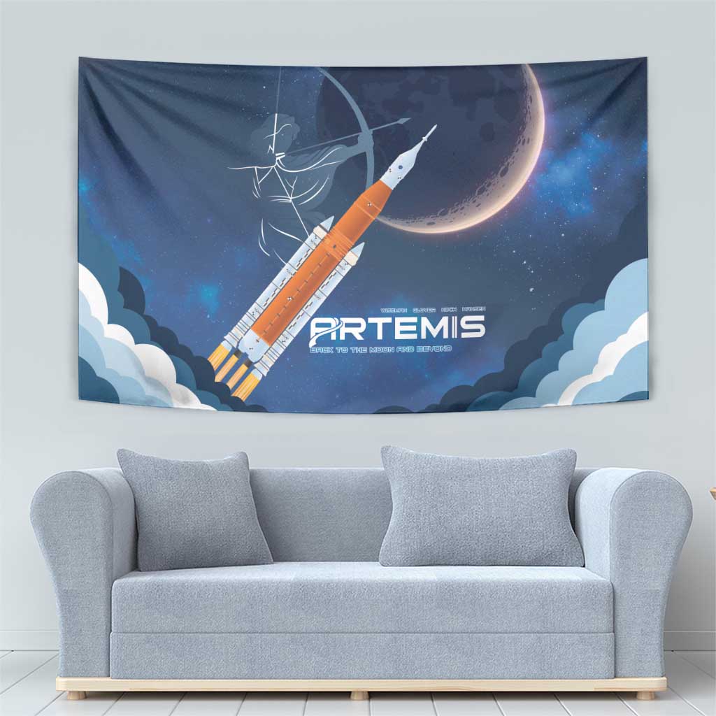 Artemis 2026 Moon Mission Tapestry Back To The Moon And Beyond