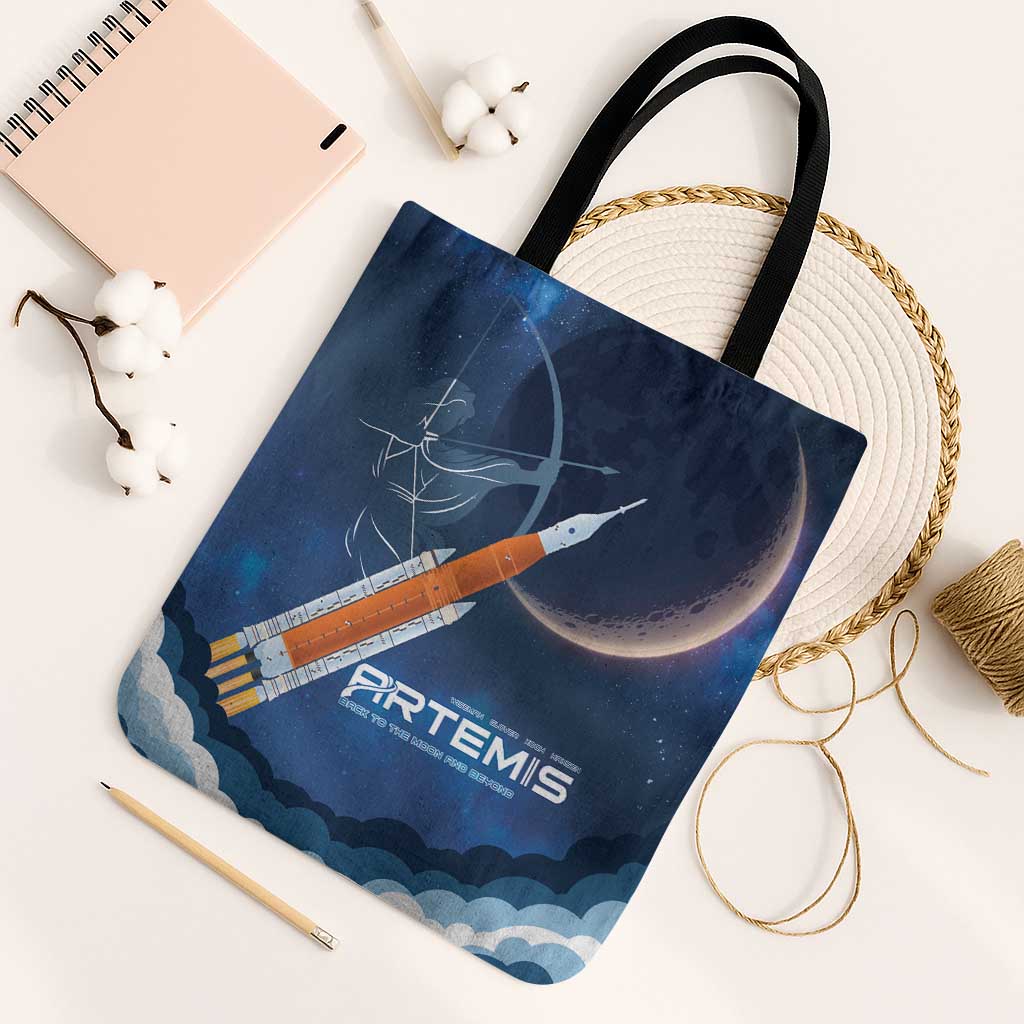 Artemis 2026 Moon Mission Tote Bag Back To The Moon And Beyond