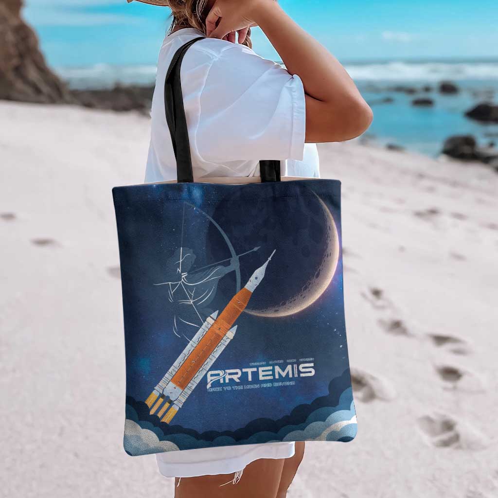 Artemis 2026 Moon Mission Tote Bag Back To The Moon And Beyond