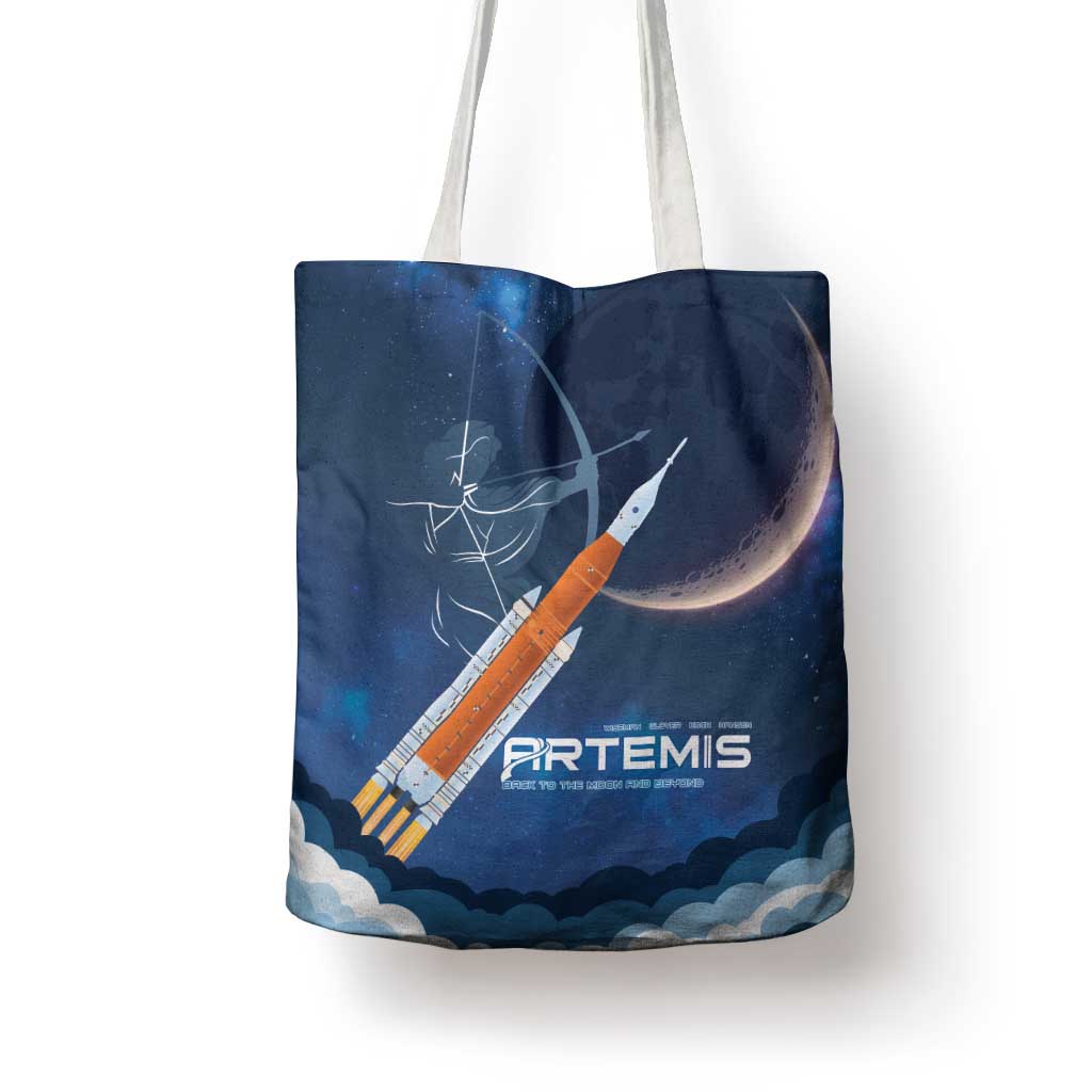 Artemis 2026 Moon Mission Tote Bag Back To The Moon And Beyond