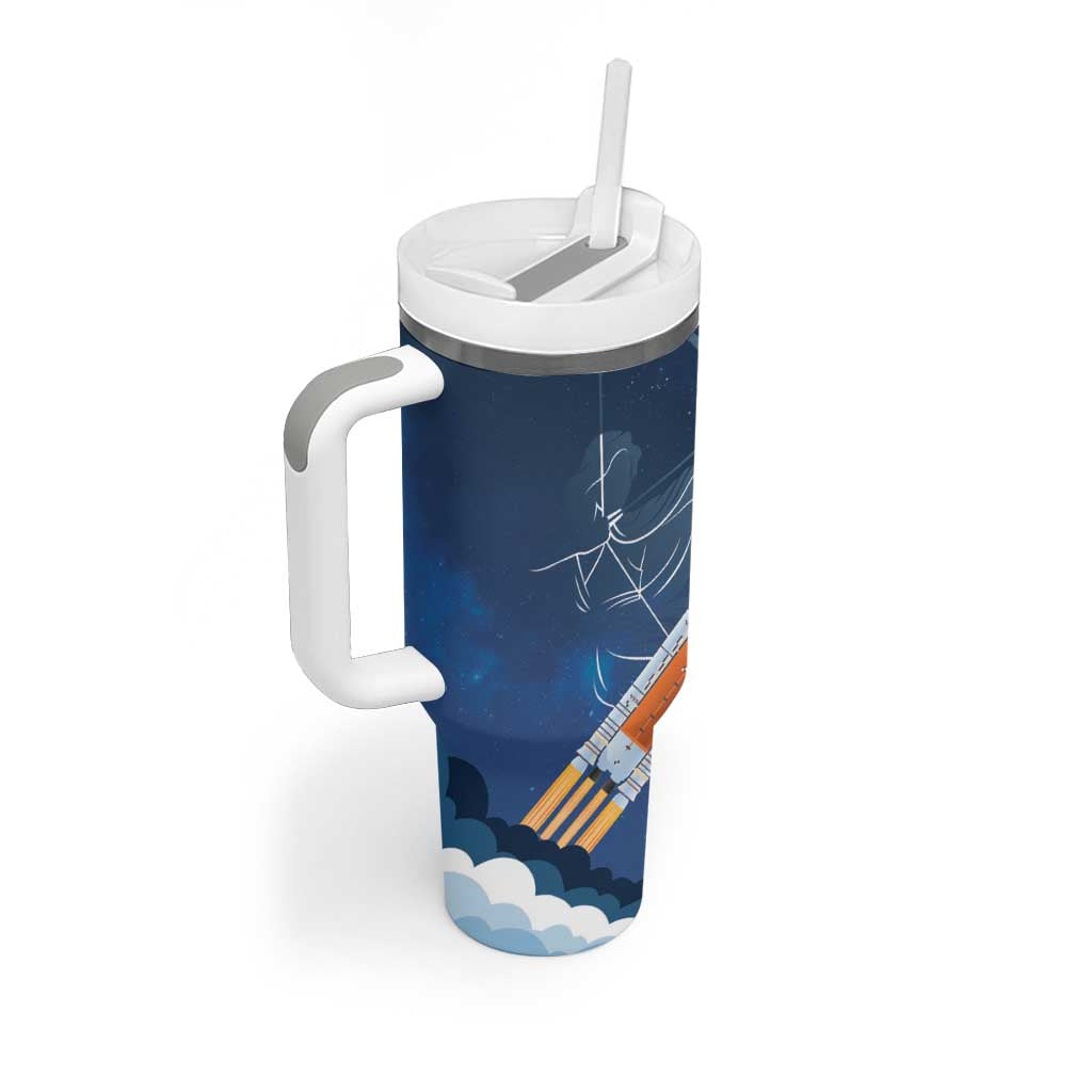 Artemis 2026 Moon Mission Tumbler With Handle Back To The Moon And Beyond