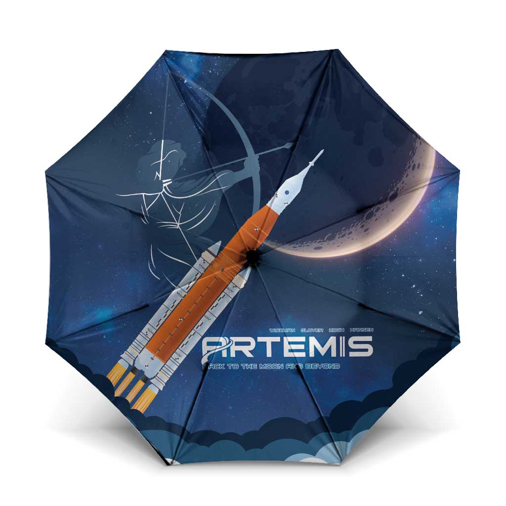 Artemis 2026 Moon Mission Umbrella Back To The Moon And Beyond