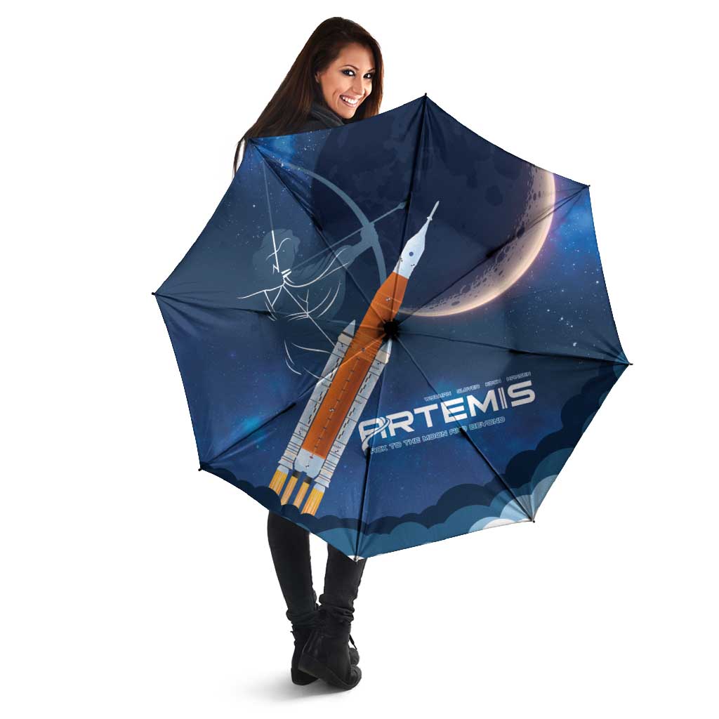 Artemis 2026 Moon Mission Umbrella Back To The Moon And Beyond