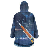 Artemis 2026 Moon Mission Wearable Blanket Hoodie Back To The Moon And Beyond
