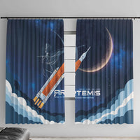 Artemis 2026 Moon Mission Window Curtain Back To The Moon And Beyond