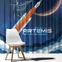 Artemis 2026 Moon Mission Window Curtain Back To The Moon And Beyond