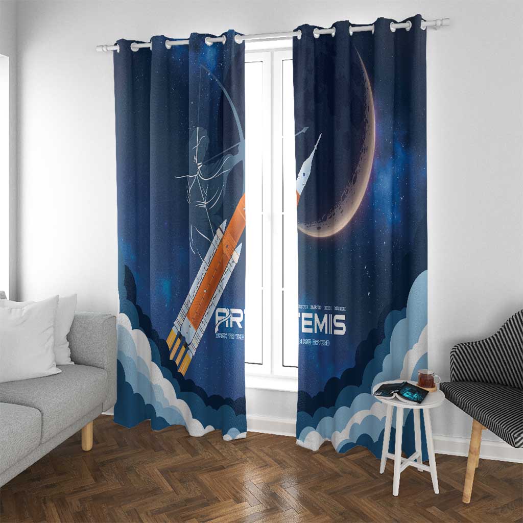 Artemis 2026 Moon Mission Window Curtain Back To The Moon And Beyond