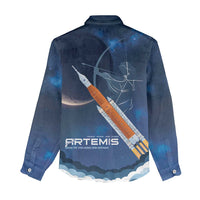 Artemis 2026 Moon Mission Women Casual Shirt Back To The Moon And Beyond