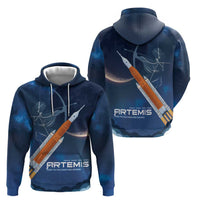 Artemis 2026 Moon Mission Zip Hoodie Back To The Moon And Beyond