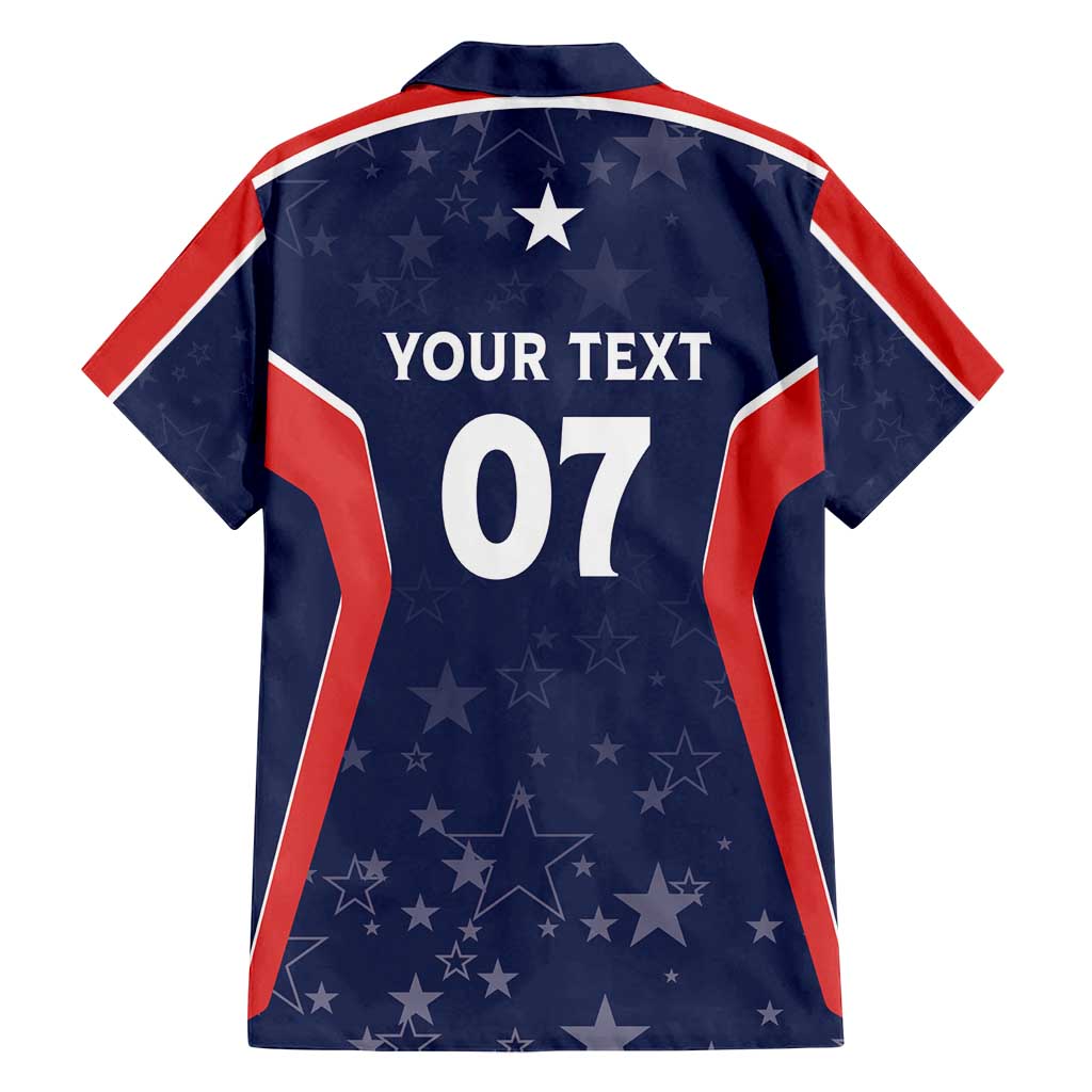 USA Cricket World Cup 2024 Custom Family Matching Off Shoulder Maxi Dress and Hawaiian Shirt All Stars Sprangle LT7 - Wonder Print Shop