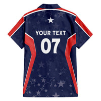USA Cricket World Cup 2024 Custom Family Matching Puletasi and Hawaiian Shirt All Stars Sprangle - Wonder Print Shop