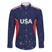 USA Cricket World Cup 2024 Custom Family Matching Puletasi and Hawaiian Shirt All Stars Sprangle - Wonder Print Shop