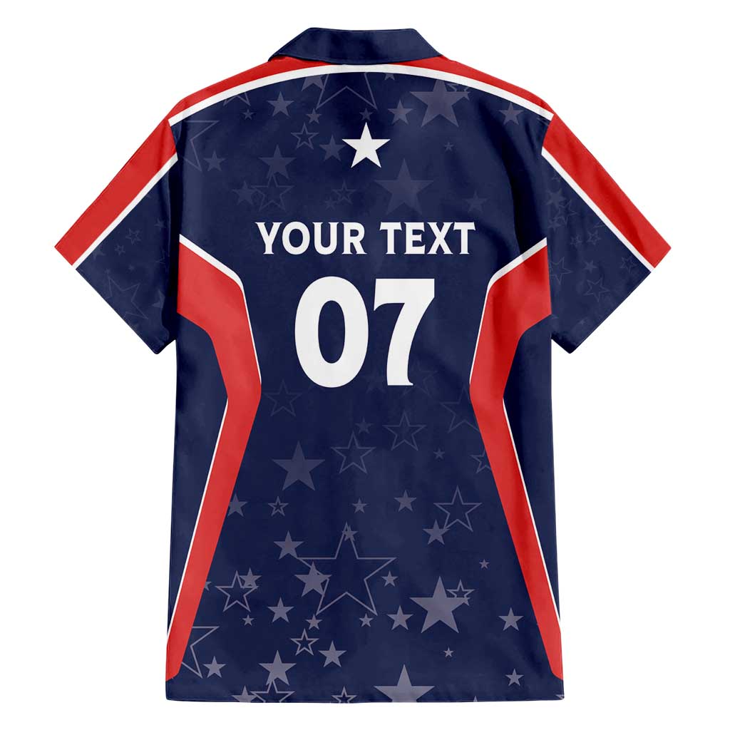 USA Cricket World Cup 2024 Custom Family Matching Short Sleeve Bodycon Dress and Hawaiian Shirt All Stars Sprangle - Wonder Print Shop
