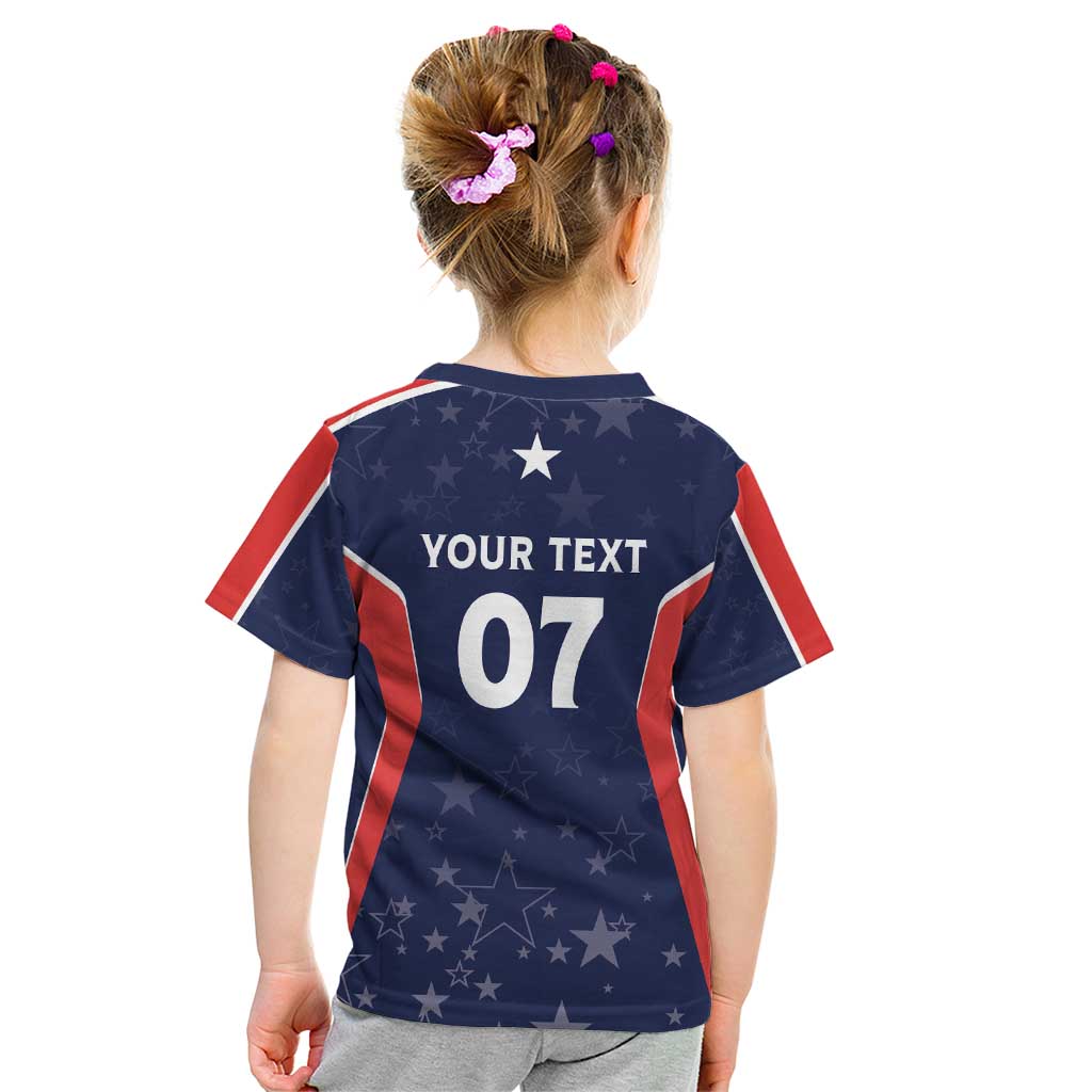 USA Cricket World Cup 2024 Custom Kid T Shirt All Stars Sprangle - Wonder Print Shop