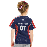 USA Cricket World Cup 2024 Custom Kid T Shirt All Stars Sprangle - Wonder Print Shop