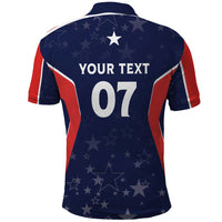 USA Cricket World Cup 2024 Custom Polo Shirt All Stars Sprangle - Wonder Print Shop