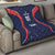 USA Cricket World Cup 2024 Custom Quilt All Stars Sprangle - Wonder Print Shop