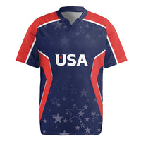 USA Cricket World Cup 2024 Custom Rugby Jersey All Stars Sprangle - Wonder Print Shop