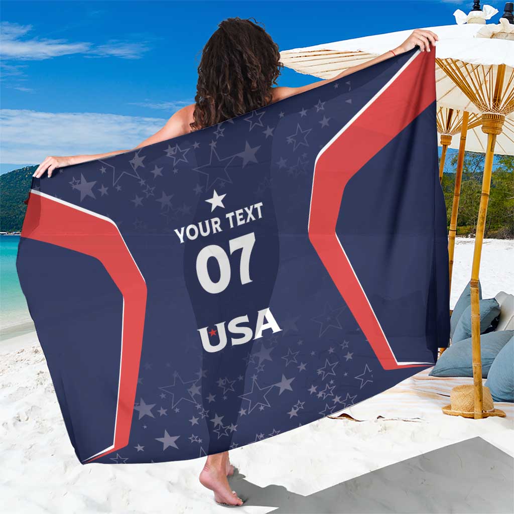 USA Cricket World Cup 2024 Custom Sarong All Stars Sprangle - Wonder Print Shop