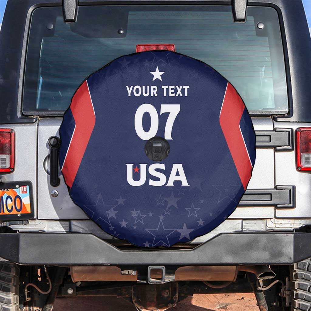 USA Cricket World Cup 2024 Custom Spare Tire Cover All Stars Sprangle - Wonder Print Shop