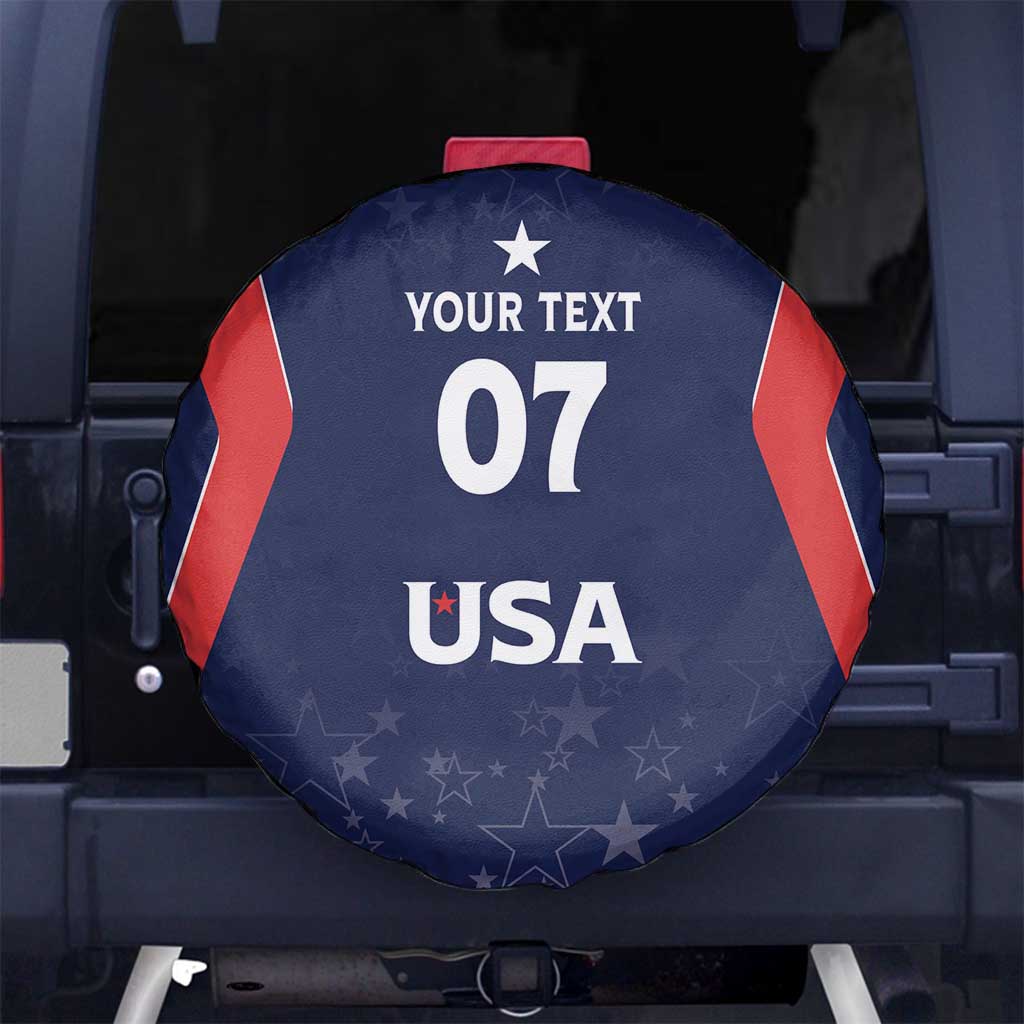 USA Cricket World Cup 2024 Custom Spare Tire Cover All Stars Sprangle - Wonder Print Shop