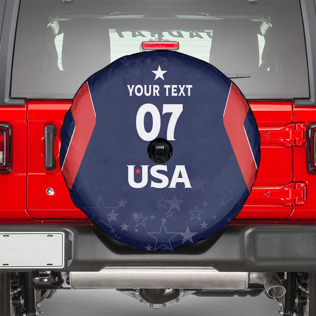 USA Cricket World Cup 2024 Custom Spare Tire Cover All Stars Sprangle - Wonder Print Shop