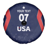 USA Cricket World Cup 2024 Custom Spare Tire Cover All Stars Sprangle - Wonder Print Shop