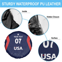 USA Cricket World Cup 2024 Custom Spare Tire Cover All Stars Sprangle - Wonder Print Shop