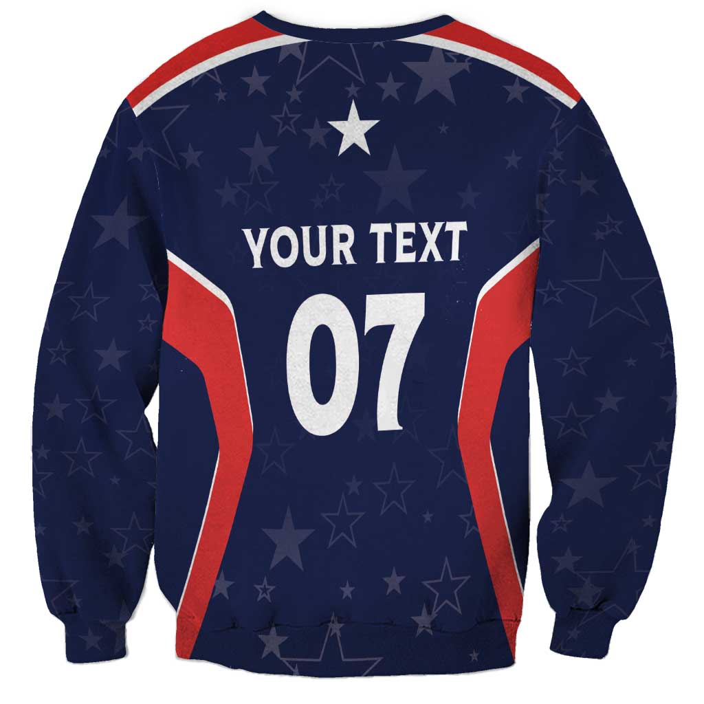 USA Cricket World Cup 2024 Custom Sweatshirt All Stars Sprangle - Wonder Print Shop