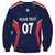 USA Cricket World Cup 2024 Custom Sweatshirt All Stars Sprangle - Wonder Print Shop