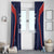 USA Cricket World Cup 2024 Custom Window Curtain All Stars Sprangle - Wonder Print Shop