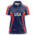 USA Cricket World Cup 2024 Custom Women Polo Shirt All Stars Sprangle - Wonder Print Shop