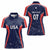 USA Cricket World Cup 2024 Custom Women Polo Shirt All Stars Sprangle - Wonder Print Shop