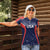 USA Cricket World Cup 2024 Custom Women Polo Shirt All Stars Sprangle - Wonder Print Shop