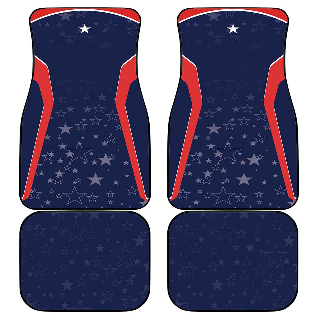USA Cricket World Cup 2024 Car Mats All Stars Sprangle LT7 - Wonder Print Shop