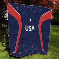 USA Cricket World Cup 2024 Quilt All Stars Sprangle - Wonder Print Shop